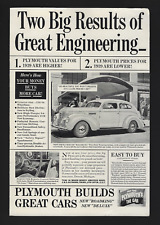 1939 Plymouth New Roadking Two Door Touring Sedan De Luxe Models Car Print Ad picture
