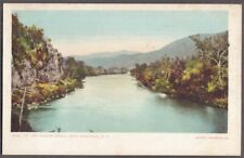 On the French Broad River near Asheville NC undivided back postcard ca 1905 picture