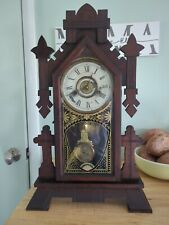 New Haven Antique Clock Time Works Strike   Works  picture