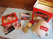 BURMA SHAVE Set ~ Complete with Mug / Brush & Soap Collectible Shaving & Tin Box picture