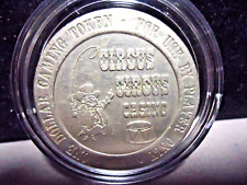 1968 CIRCUS CIRCUS CASINO -LAS VEGAS, NEVADA -ONE DOLLAR GAMING TOKEN - 