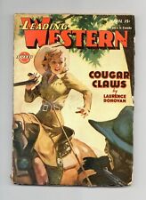 Leading Western Pulp Apr 1945 Vol. 1 #1 GD/VG 3.0 picture