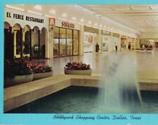 Northpark Shopping Center Dallas Texas Fountain Vintage Postcard Posted 1978 picture
