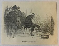1894 magazine engraving ~ MAKING A HOECAKE in Richmond, VA picture