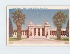 Postcard Riverside County Court House Riverside California USA picture