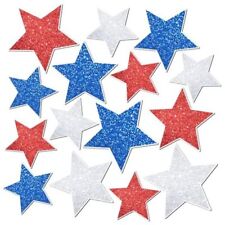 JULMELON 22pcs 4th of July Patriotic Decorations Red Independence Day Style A picture