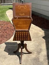 Antique Sewing Cabinet Stand Box Wooden Storage Vintage Local Pick Up picture