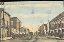 VINTAGE ( 1908 ) POSTCARD -MAIN STREET-CLYDE,OHIO picture