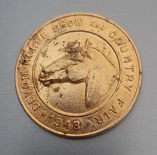 Devon Horse Show & County Fair 1948 Medal Medallion Pin picture