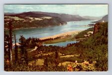 Crown Point OR-Oregon, Columbia River, Gorge, Antique Vintage Postcard picture
