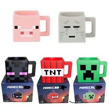 Minecraft 3D Creeper Ceramic Mug TNT Cube Collectible Mugs Cup Novelty 230 ml picture