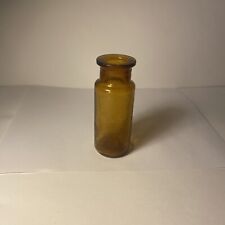 Antique Blob Top Bottle - Golden Honey Color picture