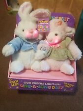 Vintage DanDee Musical Animated Bunny Lamb Sing a Long Duet Easter Parade picture