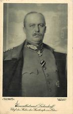 WWI German Postcard General Erich Ludendorff Feldpost picture