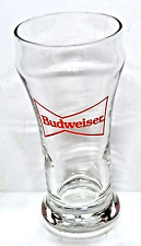 Small Budweiser beer glass 5 1/2 inches tall  pre-owned picture