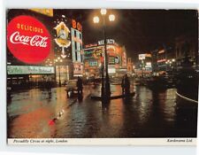 Postcard Piccadilly Circus At Night, London, England picture