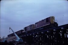RI ROCK ISLAND 437 W/T FT WORTH TX 1978 KODACHROME TRAIN SLIDE picture