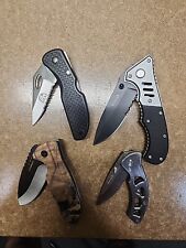 Lot Of 4 Misc Pocket Knife (RUKO, ATLAS, SHEFFIELD) FOLDING KNIFE picture