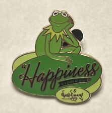 Walt Disney Quotes - Kermit the Frog Muppets Pin - Happiness Is A State of Mind picture