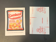 2020 Topps Wacky Packages All New Series Week 3 June Combust Red Ludlow #6 picture