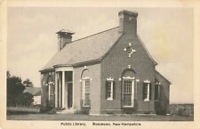 Public Library, Boscawen, New Hampshire NH - c1920 Vintage Postcard picture