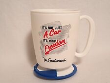 Vintage Mr Goodwrench Advertising Plastic Coffee Travel Mug Adhesive Base picture