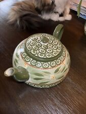 Temptations Old World Teapot Green picture