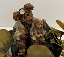 Boyds Bears Bearstone Collection Dr Harrison Griz MD, PHD, BUD Doctor Baby Bear picture