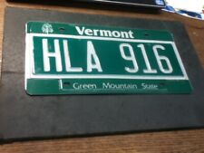 License Plate Vintage Vermont 