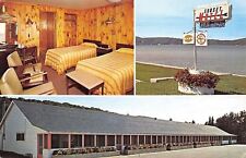 Munising Michigan~Sunset Motel~1960 Postcard picture