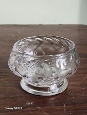 Early Antique Blown Glass Open Salt Dish picture