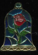 Beauty and The Beast Stained Glass Rose Disney Pin 114236 picture