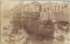 France, Bonifacio, General View of the South Side, Vintage Print, circa 1890 Print vi picture