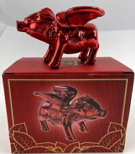 SUPER RARE Drew Estate Ruby Red Flying Pig H99 Metal Cigar rest collectible NIB picture