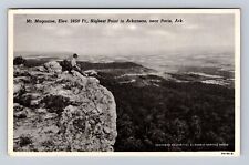 Paris AR-Arkansas, Mt Magazine, Highest Pt in Arkansas, Vintage Postcard picture