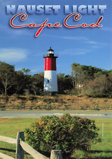 Postcard Cape Cod Massachusetts Nauset Lighthouse in its New Location 1996 VTG picture