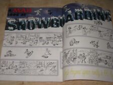 On The Edge Booklet   w/ A MAD Look At Snowboarding Article     Sergio Aragones picture