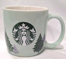 Starbucks Holiday Collection 2020 Mint Green Christmas 18oz Ceramic Coffee Mug  picture