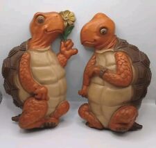 Vintage Burwood Products Pair of Turtles Super Cute Excellent Condition  picture