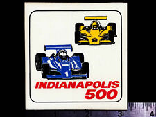 INDIANAPOLIS 500 - Original Vintage 1970's 80’s Racing Decal/Sticker INDY picture