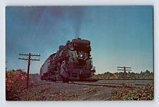 Postcard Railroad Train Boston Albany Steam Engine 1970s Unposted Chrome picture