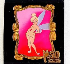 2003 Disney 50 Years of Tinker Bell #4 Posing Lobby Card Red Pink LE Pin NEW picture