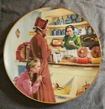Little House On The Prairie Caroline’s Eggs Collectors Plate #4 with COA picture