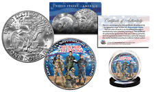 DEFENDERS of FREEDOM U.S. Armed Forces Genuine Tender IKE Eisenhower Dollar Coin picture