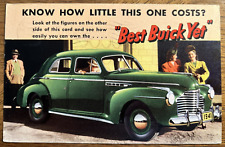 Best Buick Yet 1941 Postcard - 