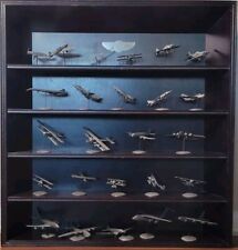 Franklin Mint The World's Greatest Aircraft, 25 Mini Pewter Airplane Collection picture