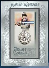 TOPPS STAR WARS CARD TRADER W1 MERCHANT SMUGGLER EPIC FRAMED COIN RELIC REY 150C picture