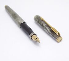 PARKER 75 STERLING WITH GOLD TRIM - Nib 14K USA picture