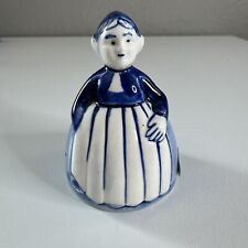 Vintage Rare Ceramic/Porcelain Hand Painted Victorian Lady Figurine Bell  picture