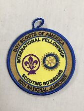 2001 National Jamboree International Rotary BSA Activity Patch picture